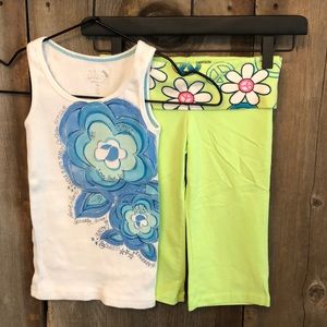 77kids Danskin Tank Yoga Pant Bundle Size 6